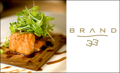 Brand 33 Restaurant Brochure Logo NS