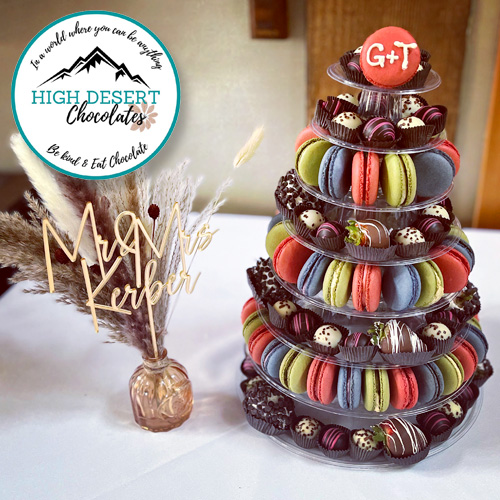 Cakes - High Desert Chocolates Graphic 2023