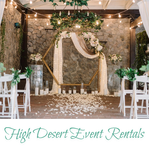 Rentals - High Desert Event Rentals Graphic 2022