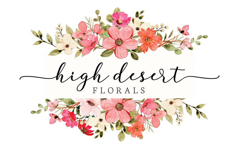 High Desert Florals Brochure Logo