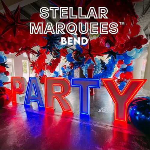 Stellar Marquees Bend Graphic